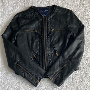 American Eagle Faux Leather Jacket